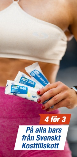 4 fr 3 p alla bars frn Svenskt Kosttillskott 